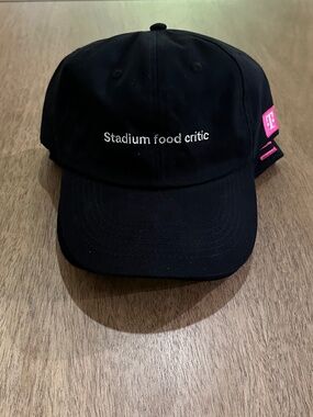 T-Mobile Tuesdays Baseball Cap Hat Stadium Food Critic New 2026 Black
